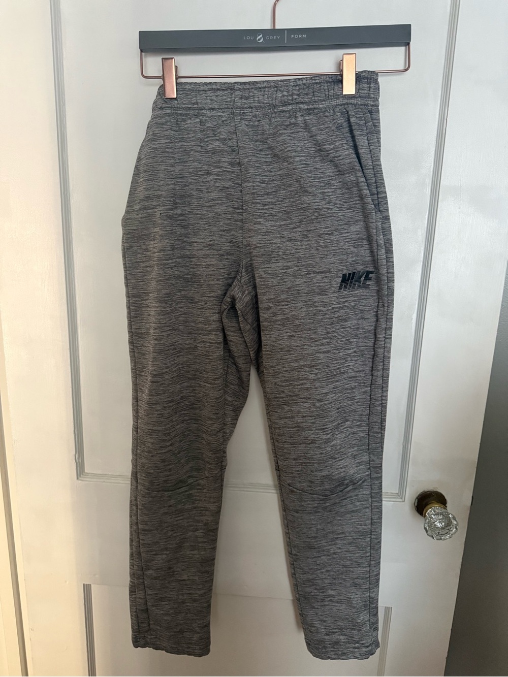 Nike Kids Gray Heather Jogger Sweatpants